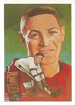 1985 Cartophilium Hockey Hall of Fame #46 Terry Sawchuk Front