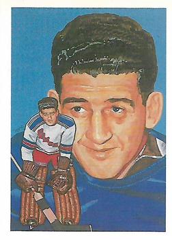 1985 Cartophilium Hockey Hall of Fame #163 Chuck Rayner Front