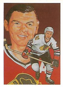 1985 Cartophilium Hockey Hall of Fame #226 Stan Mikita Front