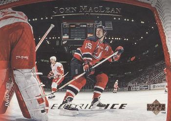 1995-96 Upper Deck - Electric Ice #74 John MacLean Front