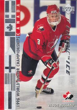 1995-96 Upper Deck - Electric Ice #537 Jason Holland Front