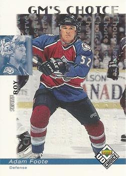 1998-99 UD Choice - Choice Reserve #228 Adam Foote Front