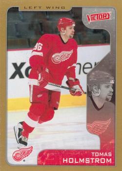 2001-02 Upper Deck Victory - Gold #133 Tomas Holmstrom Front