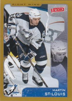 2001-02 Upper Deck Victory - Gold #322 Martin St. Louis Front
