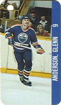 1983-84 Souhaits Renaissance NHL Collection Key Tags #NNO Glenn Anderson / Mark Messier Front