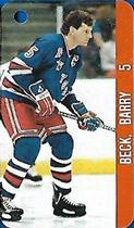 1983-84 Souhaits Renaissance NHL Collection Key Tags #NNO Barry Beck / Rob McClanahan Front