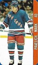 1983-84 Souhaits Renaissance NHL Collection Key Tags #NNO Mark Pavelich / NHLPA Logo Front