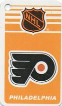 1983-84 Souhaits Renaissance NHL Collection Key Tags #NNO Flyers Logo / Mark Howe Front
