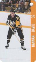 1983-84 Souhaits Renaissance NHL Collection Key Tags #NNO Michel Dion / Dave Hannan Back