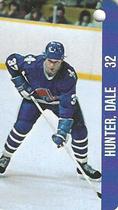 1983-84 Souhaits Renaissance NHL Collection Key Tags #NNO Wilf Paiement / Dale Hunter Front