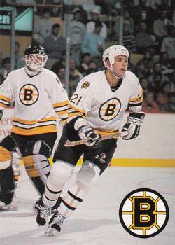 1989-90 Sports Action Boston Bruins #NNO Stephane Quintal Front