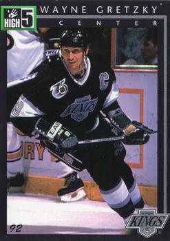 1992 High-5 Previews #P3 Wayne Gretzky Front