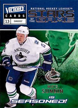 2009-10 Upper Deck Victory - Stars of the Game #SG14 Mats Sundin Front