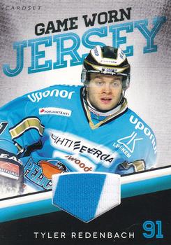 2014-15 Cardset Finland - Game Worn Jersey Series 2 Exchange #NNO Tyler Redenbach Front
