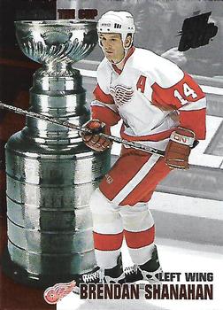 2002-03 Pacific Quest for the Cup - Raising the Cup #7 Brendan Shanahan Front