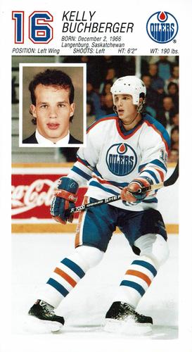 1988-89 Edmonton Oilers #NNO Kelly Buchberger Front