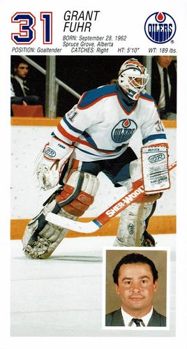 1988-89 Edmonton Oilers #NNO Grant Fuhr Front