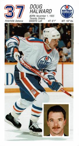 1988-89 Edmonton Oilers #NNO Doug Halward Front