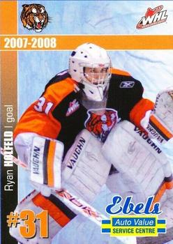 2007-08 Medicine Hat Tigers (WHL) #NNO Ryan Holfeld Front