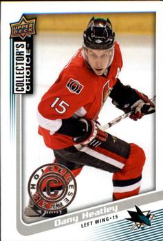 2009-10 Collector's Choice - Reserve #58 Dany Heatley Front