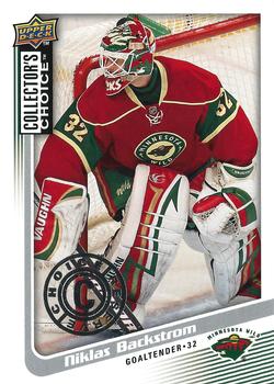2009-10 Collector's Choice - Reserve #74 Niklas Backstrom Front