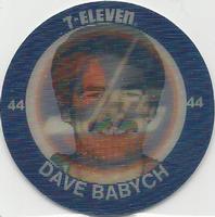 1984-85 7-Eleven Discs #NNO Dave Babych Front