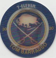 1984-85 7-Eleven Discs #NNO Tom Barrasso Front