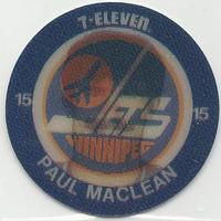1984-85 7-Eleven Discs #NNO Paul MacLean Front
