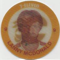 1984-85 7-Eleven Discs #NNO Lanny McDonald Front