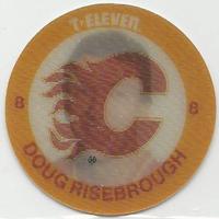 1984-85 7-Eleven Discs #NNO Doug Risebrough Front