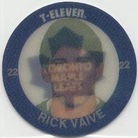 1984-85 7-Eleven Discs #NNO Rick Vaive Front