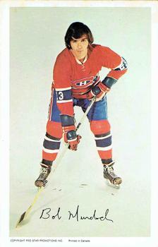 1972-73 Montreal Canadiens #NNO Bob Murdoch Front