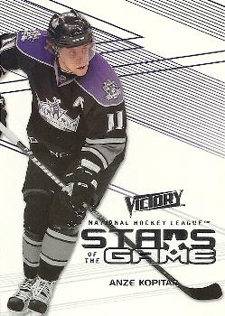 2010-11 Upper Deck Victory - Stars of the Game #SOG-AK Anze Kopitar Front