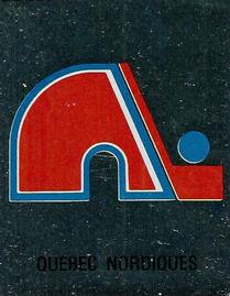 1987-88 Panini Hockey Stickers #156 Quebec Nordiques Logo Front