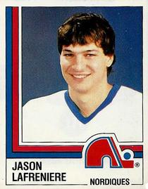 1987-88 Panini Hockey Stickers #171 Jason Lafreniere Front