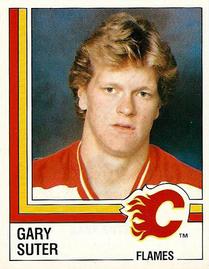 1987-88 Panini Hockey Stickers #207 Gary Suter Front