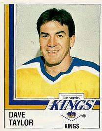 1987-88 Panini Hockey Stickers #280 Dave Taylor Front