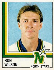 1987-88 Panini Hockey Stickers #291 Ron Wilson Front