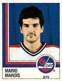 1987-88 Panini Hockey Stickers #359 Mario Marois Front
