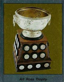 1987-88 Panini Hockey Stickers #374 Art Ross Trophy Front