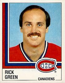 1987-88 Panini Hockey Stickers #60 Rick Green Front