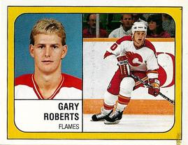 1988-89 Panini Hockey Stickers #15 Gary Roberts Front