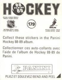 1988-89 Panini Hockey Stickers #179 Gretzky & Teammates Take a Commanding 3-0 Lead in Boston Back