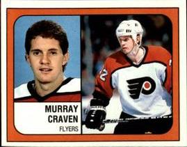 1988-89 Panini Hockey Stickers #320 Murray Craven Front