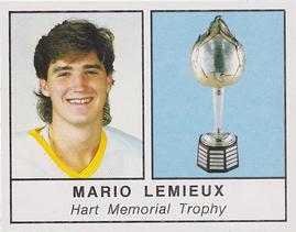 1988-89 Panini Hockey Stickers #400 Mario Lemieux Front