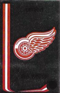 1989-90 Panini Hockey Stickers #56 Detroit Red Wings Logo Front
