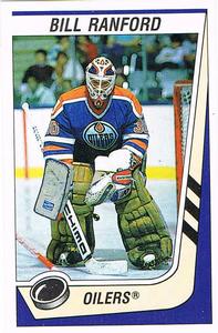 1989-90 Panini Hockey Stickers #81 Bill Ranford Front