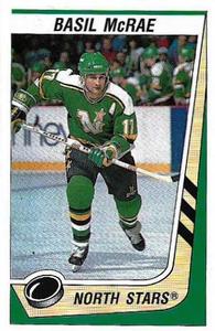 1989-90 Panini Hockey Stickers #109 Basil McRae Front