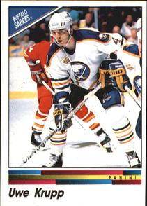 1990-91 Panini Hockey Stickers #22 Uwe Krupp Front