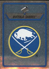 1990-91 Panini Hockey Stickers #27 Buffalo Sabres Logo Front
